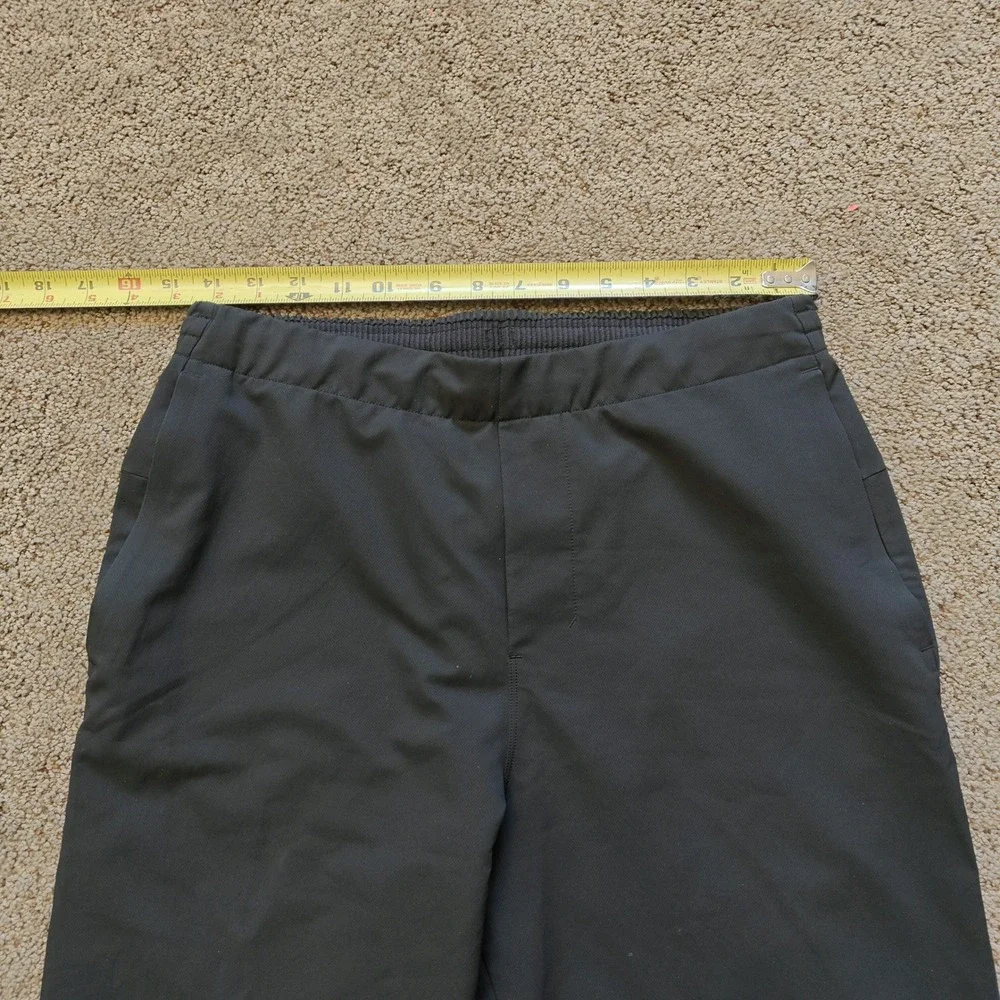 Lululemon Venture Trouser Twill Fabric Mens Small Black Water Repellent Commuter